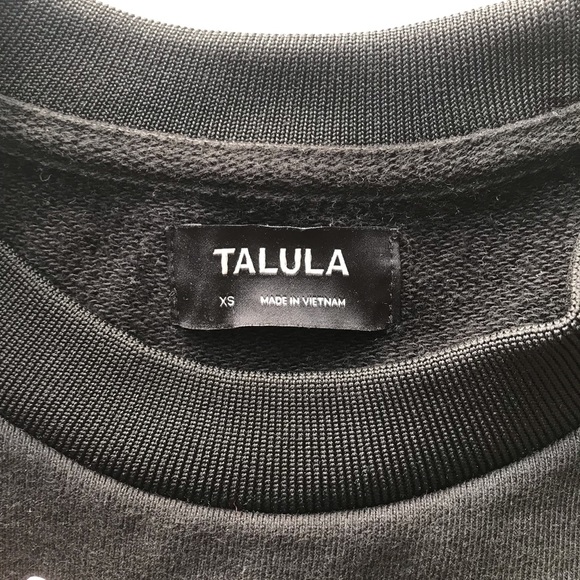 Aritzia Talula - Shrunken Crewneck Sweatshirt - Picture 2 of 9